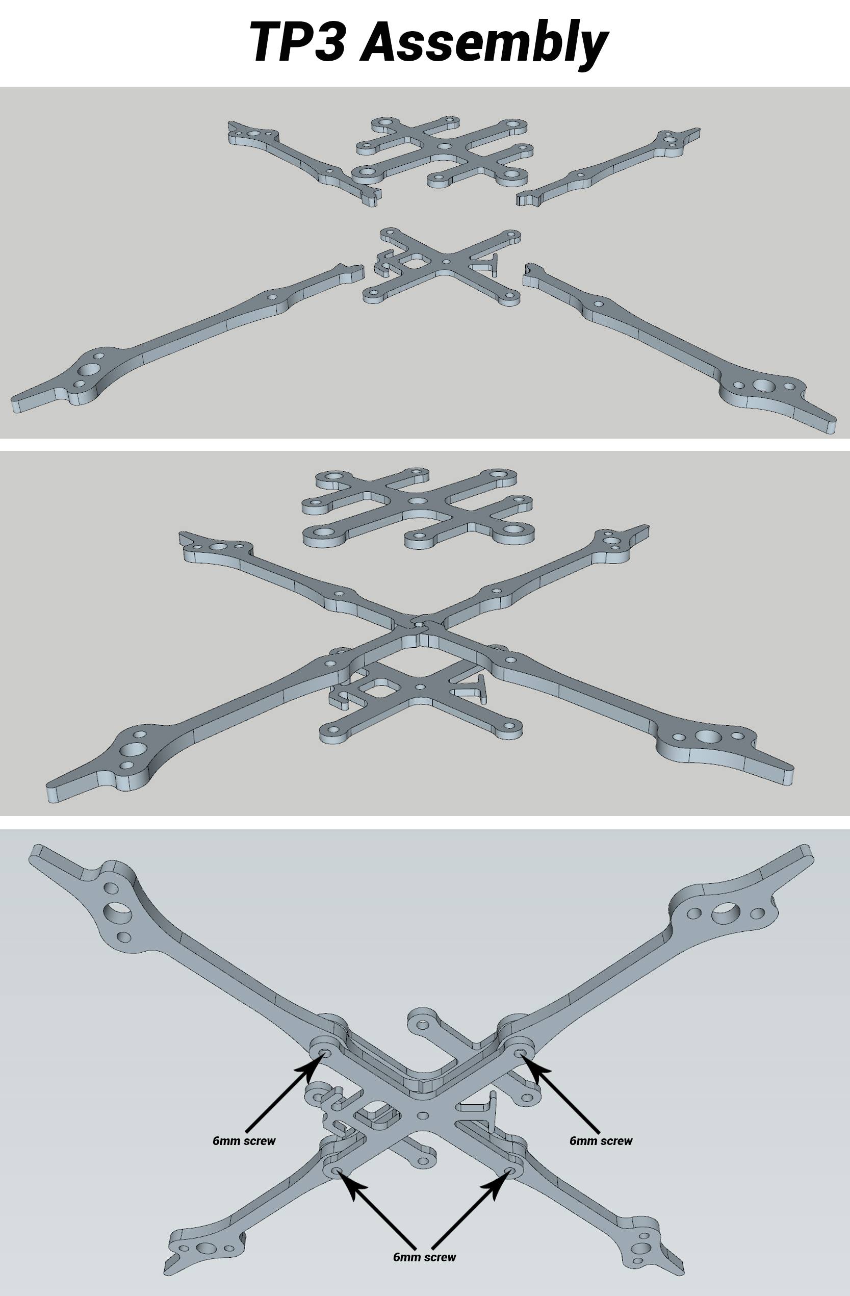 ToothPick 3 Frame - TP3