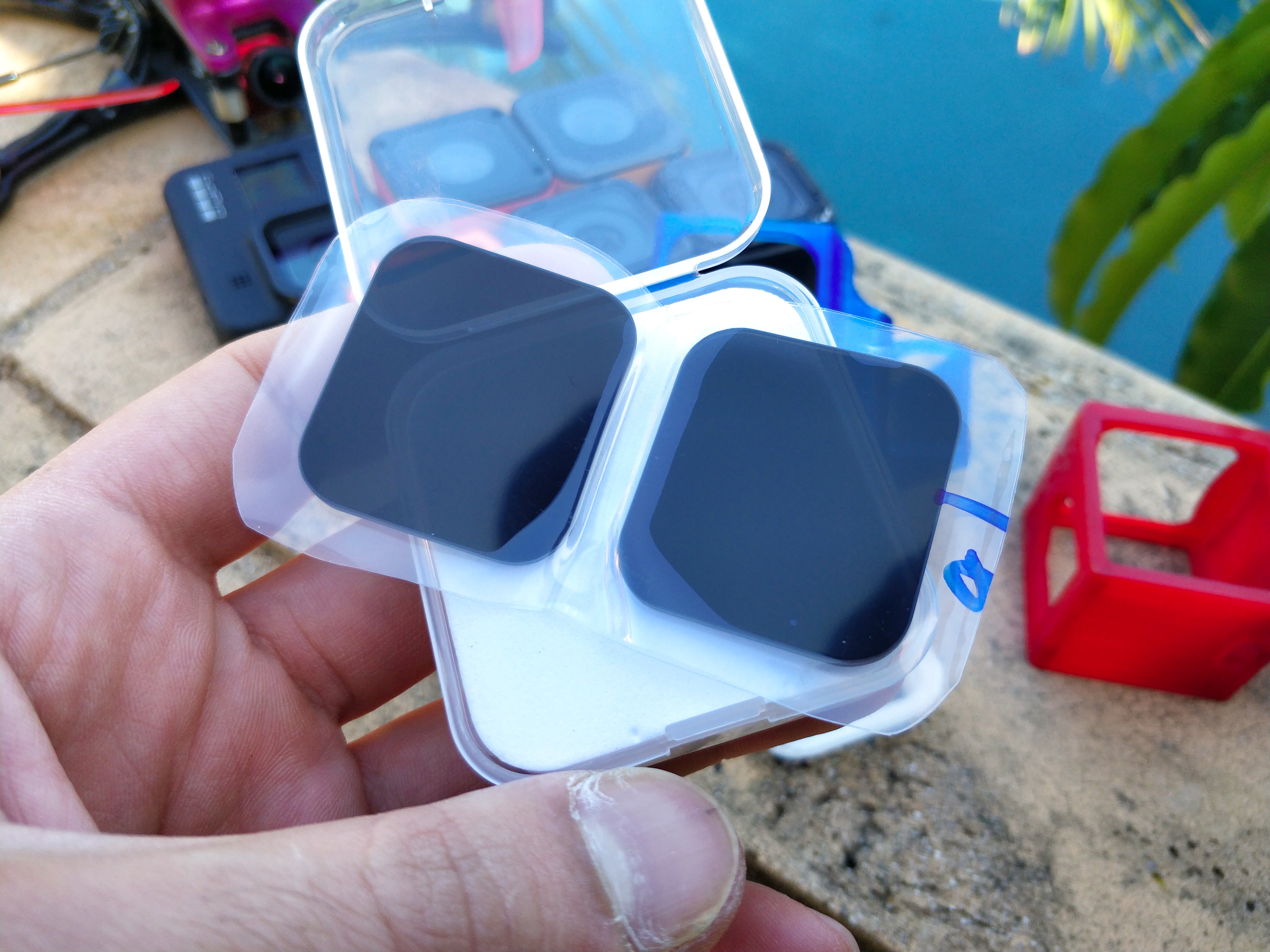 FPVCycle ND Filter for GoPro and other Cameras - ND16 - 2 Pack