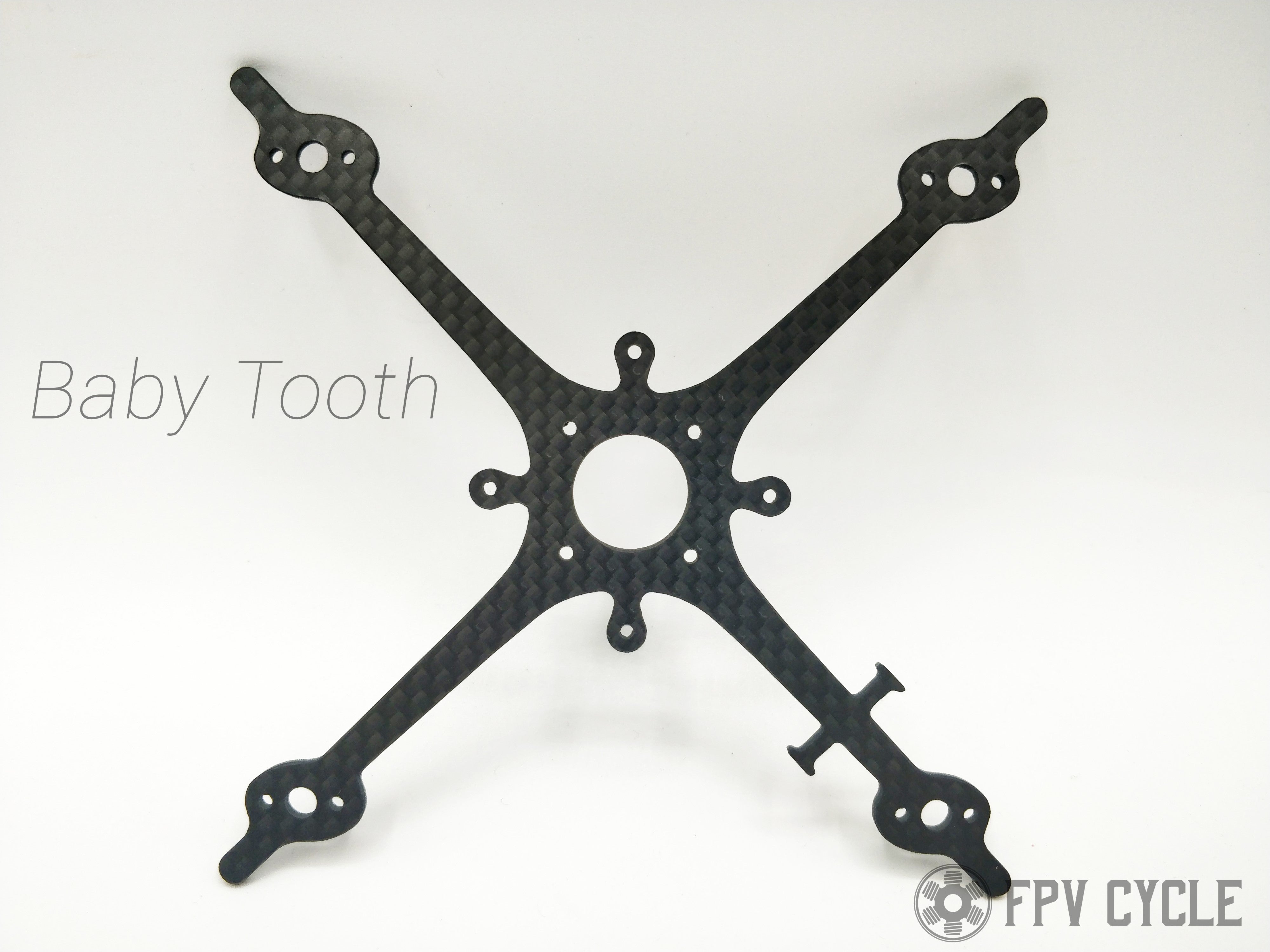 FPVCycle BabyTooth Frame (CHOOSE THICKNESS)
