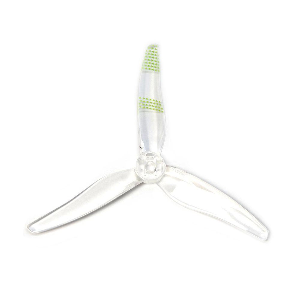 Gemfan 5" LED Props - Moonlight 51466 3-Blade LED Propellers (Set of 4)