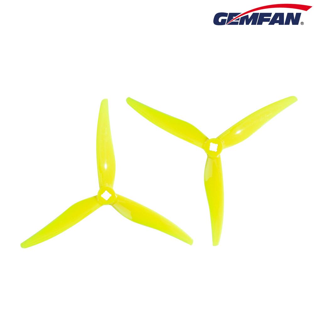 Gemfan Hurricane Durable Tri Blade SL 5125 Propellers (2CW + 2CCW)