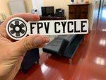 FPVCycle Vinyl Sticker - 6"